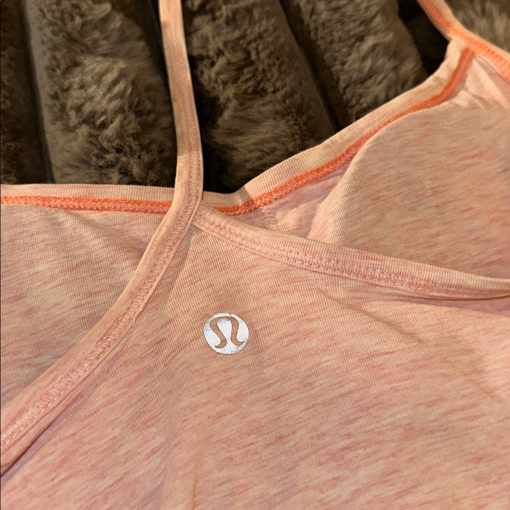 lululemon athletica Pink Tank Top